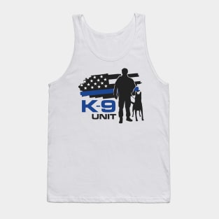 K-9 Unit  -Police Dog Unit- Malinois Tank Top